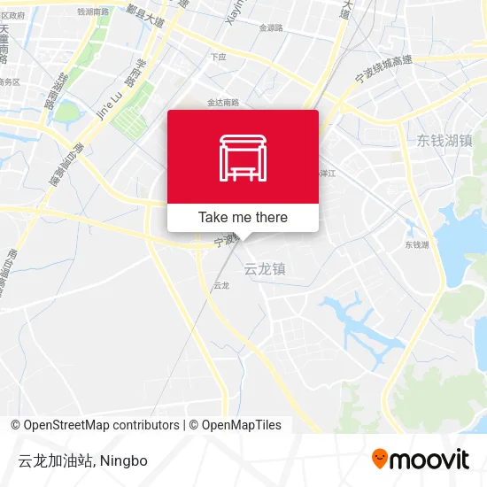 云龙加油站 map