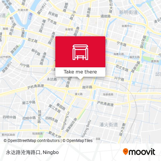 永达路沧海路口 map