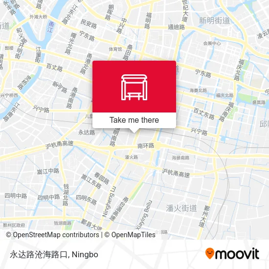 永达路沧海路口 map