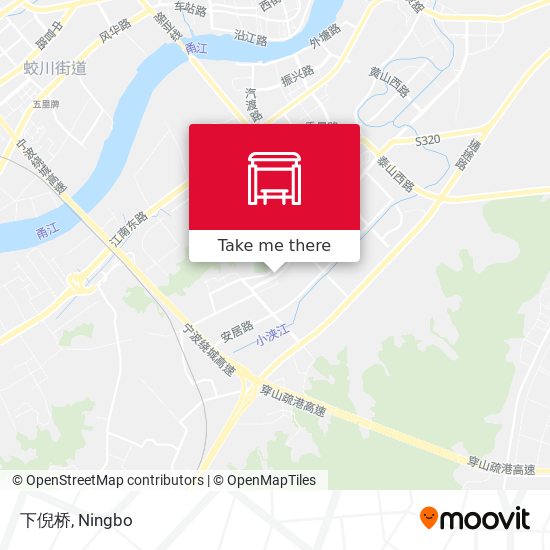 下倪桥 map