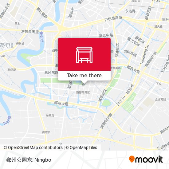 鄞州公园东 map