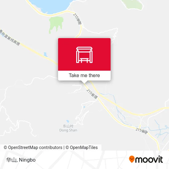 华山 map