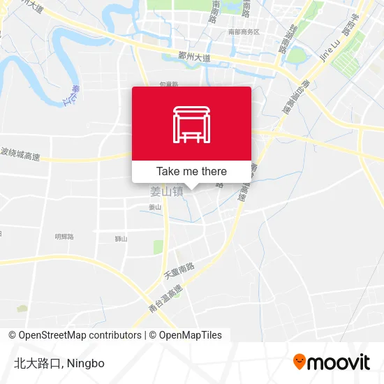 北大路口 map