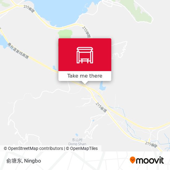 俞塘东 map