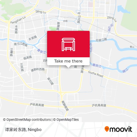 谭家岭东路 map