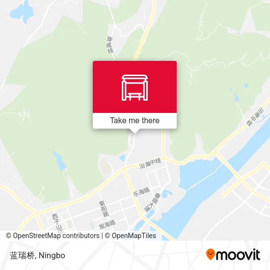 蓝瑞桥 map