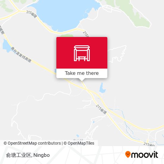 俞塘工业区 map