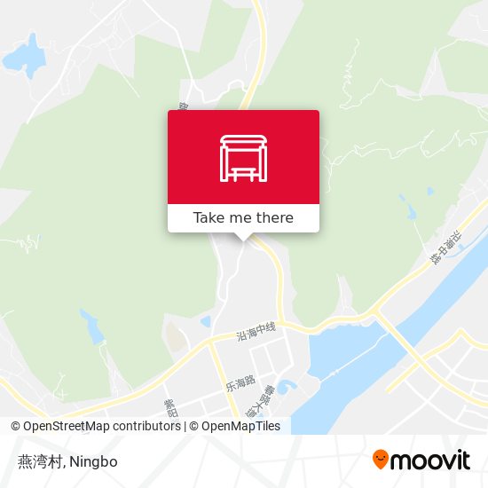 燕湾村 map