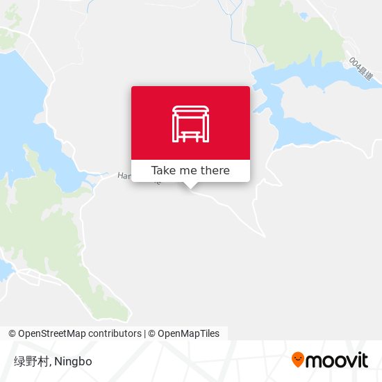 绿野村 map