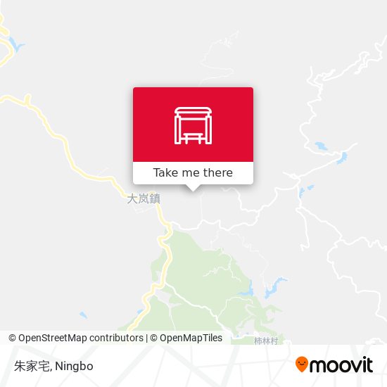 朱家宅 map