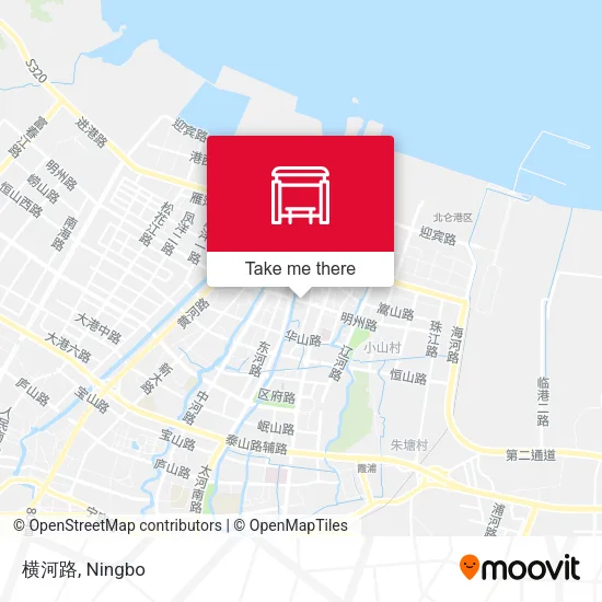 横河路 map