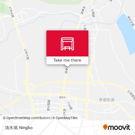 清水湖 map