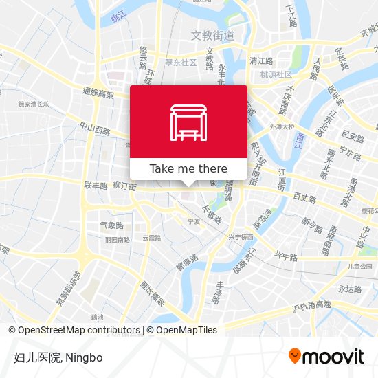 妇儿医院 map