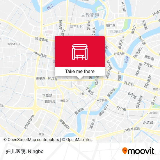 妇儿医院 map