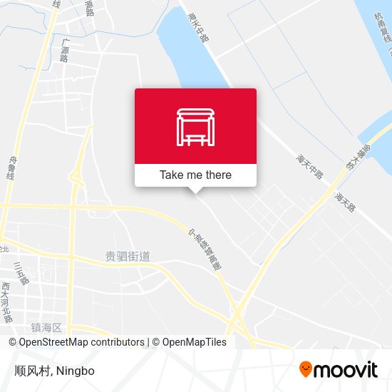 顺风村 map