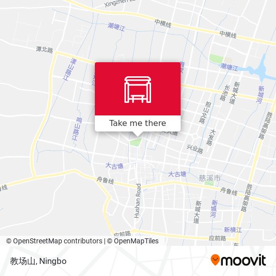 教场山 map