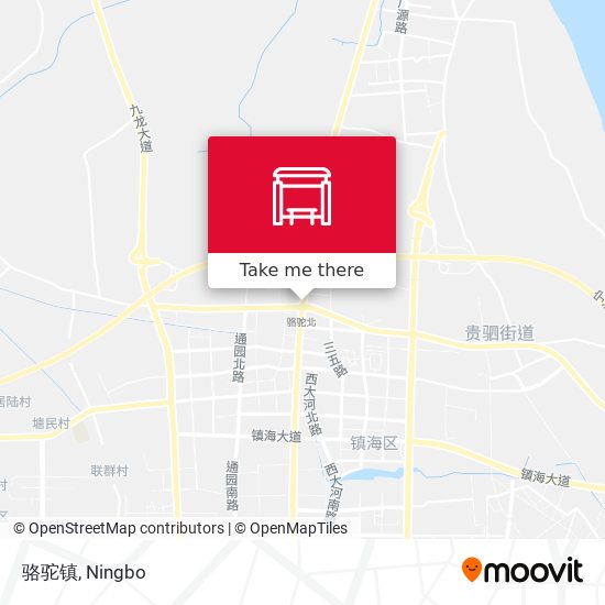 骆驼镇 map