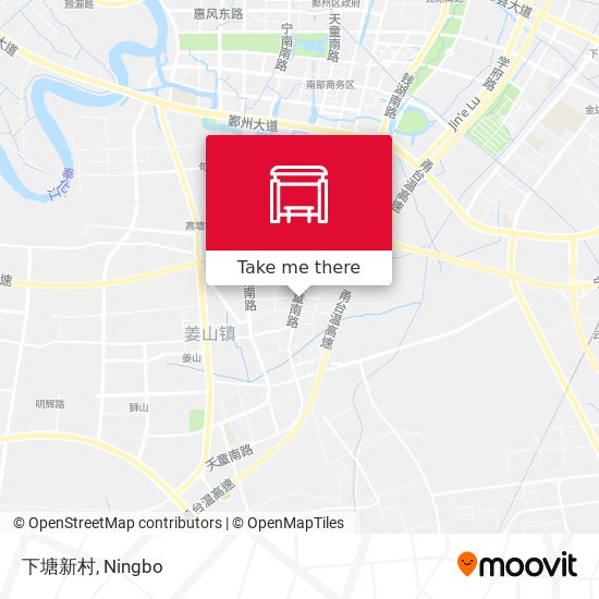 下塘新村 map