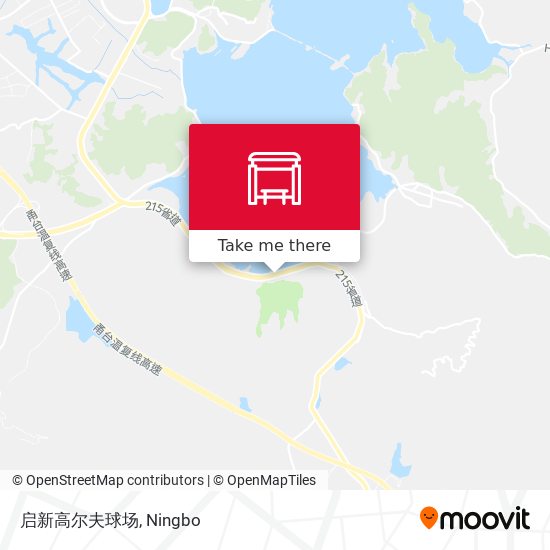 启新高尔夫球场 map