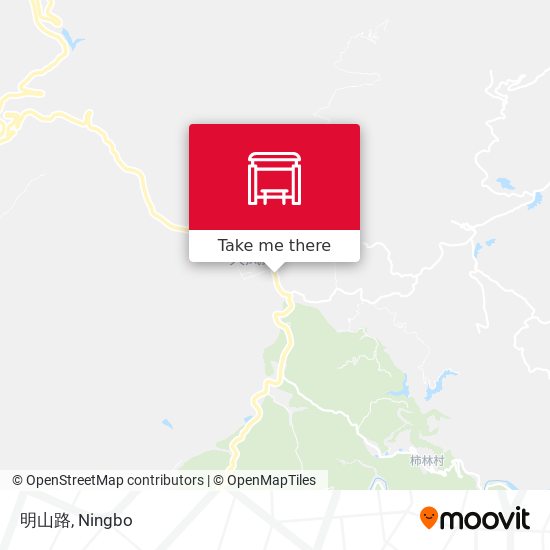 明山路 map