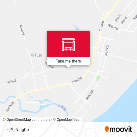下洋 map