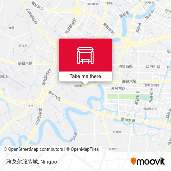 雅戈尔服装城 map