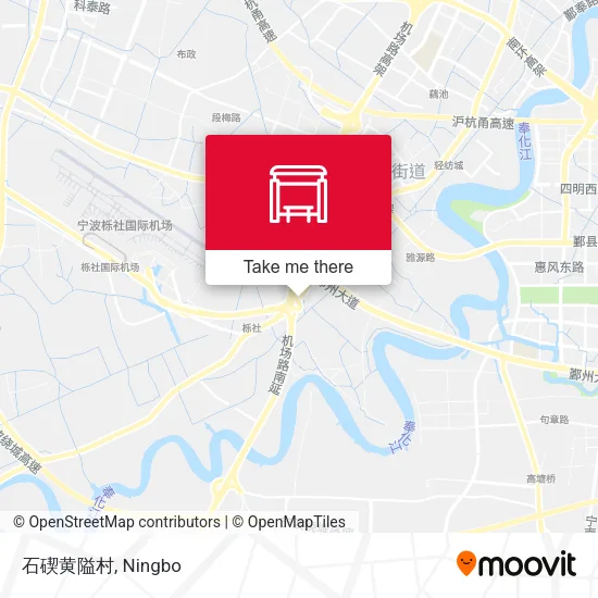 石碶黄隘村 map