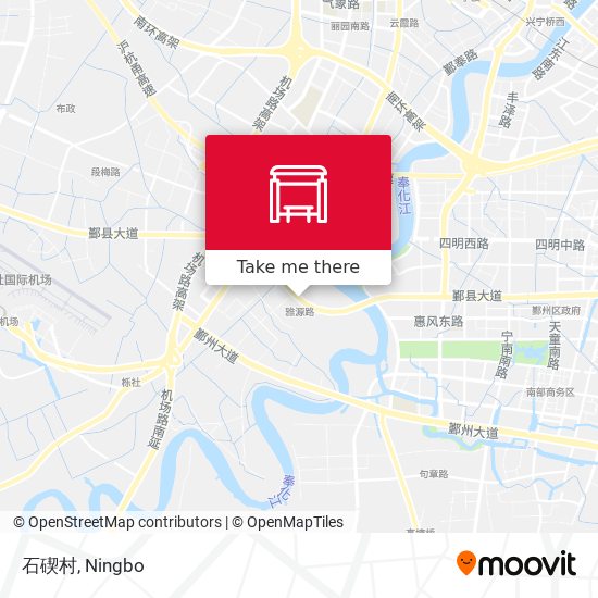 石碶村 map