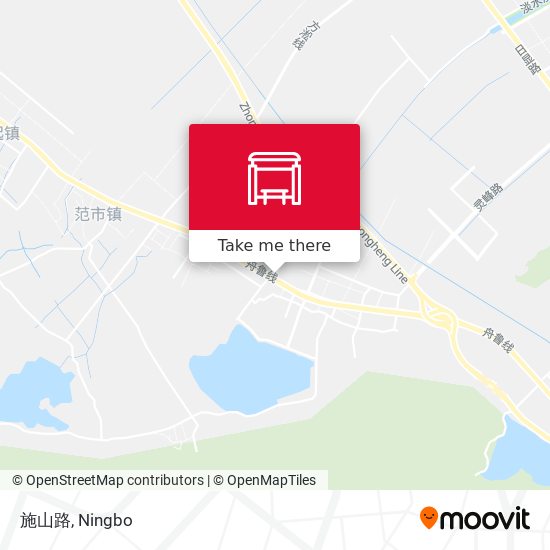 施山路 map