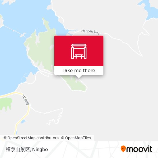 福泉山景区 map