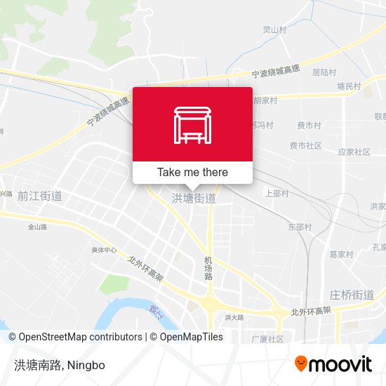 洪塘南路 map