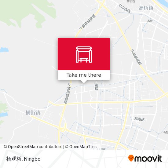 杨观桥 map