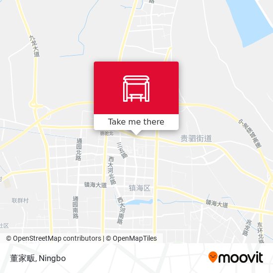 董家畈 map