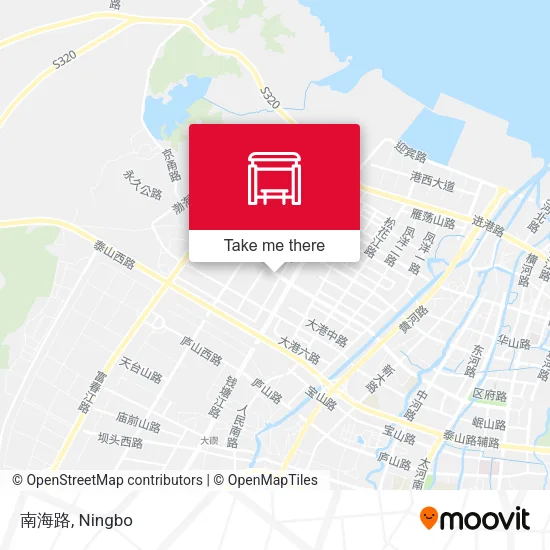 南海路 map
