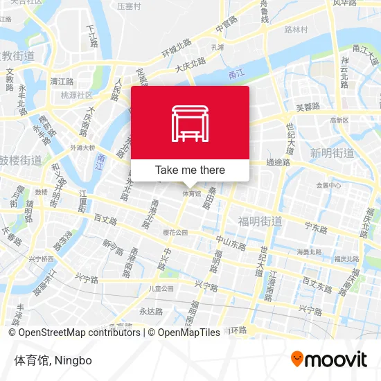 体育馆 map