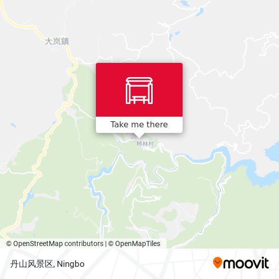 丹山风景区 map