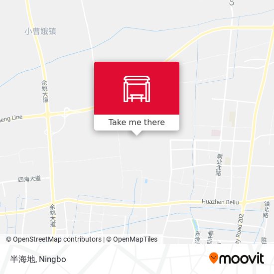 半海地 map
