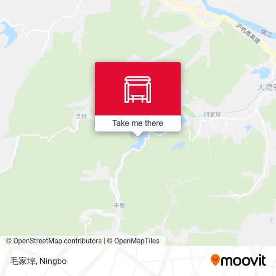 毛家埠 map