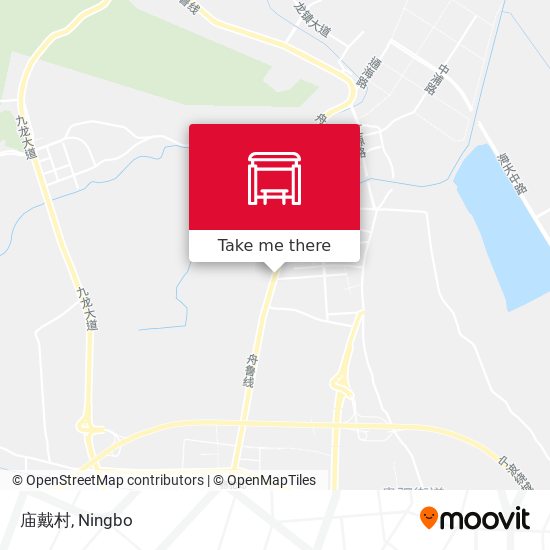 庙戴村 map
