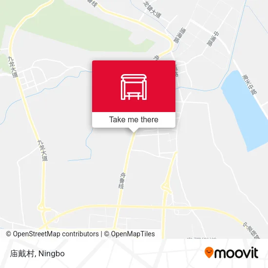 庙戴村 map