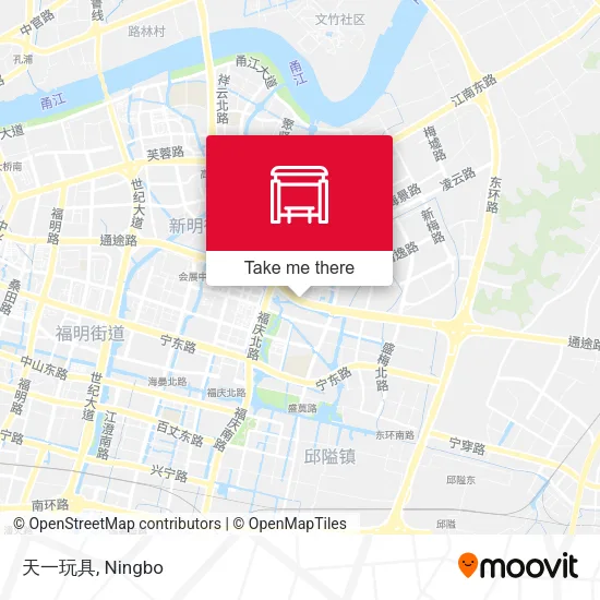 天一玩具 map