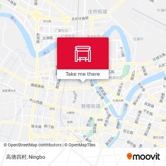 高塘四村 map