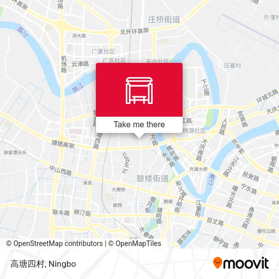 高塘四村 map