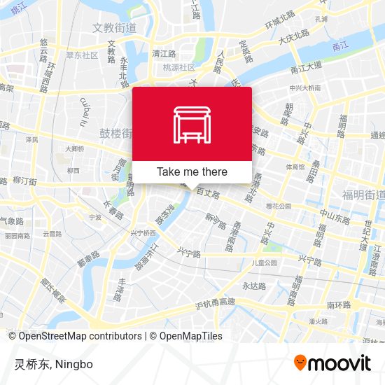 灵桥东 map