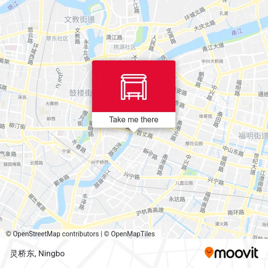 灵桥东 map