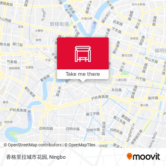 香格里拉城市花园 map