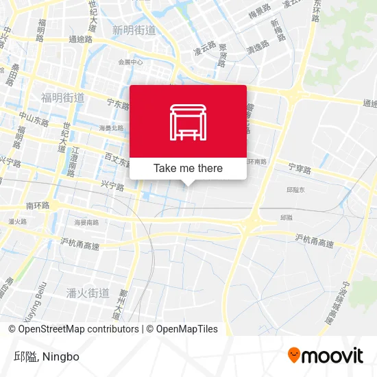 邱隘 map