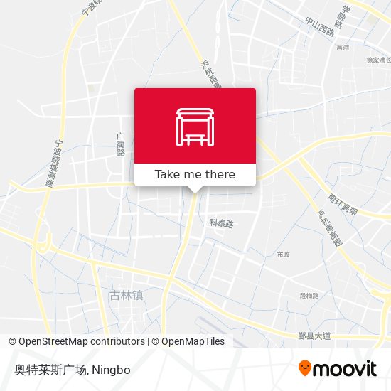 奥特莱斯广场 map