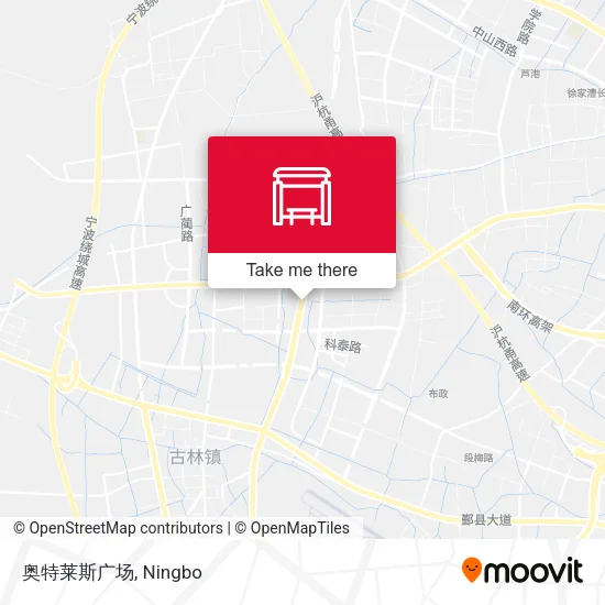 奥特莱斯广场 map