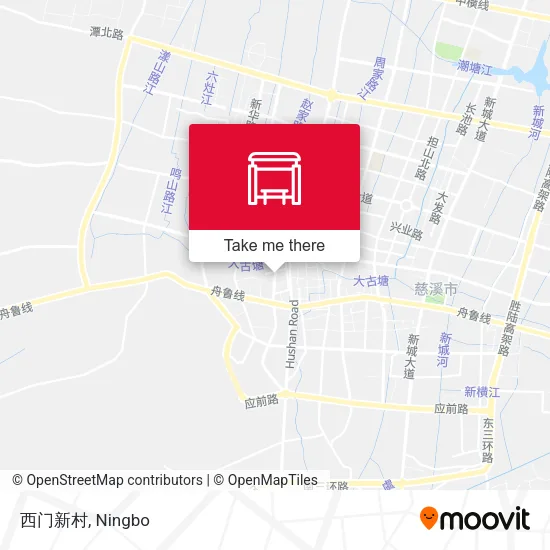 西门新村 map